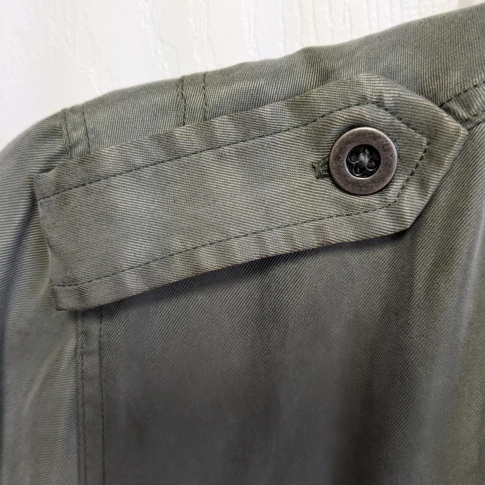 Rails Maverick Twill Military Jacket In Sage Size… - image 7